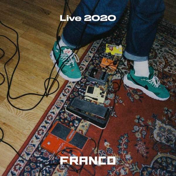 Обкладинка мініальбому LIVE 2020 гурту FRANCO, 2021 рік