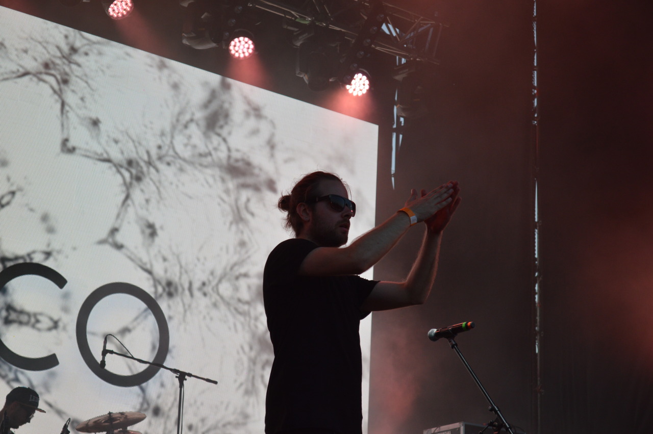 Валентин Федишен з FRANCO наживо на MRPL City Festival, Маріуполь, 2018