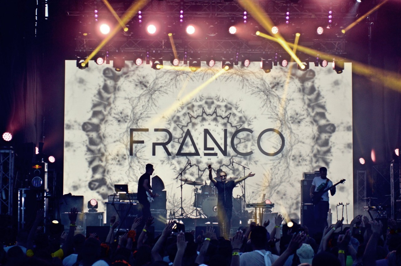 FRANCO запалює Main Stage MRPL City Festival, Маріуполь, серпень 2018.